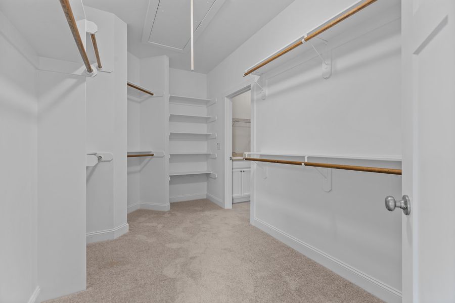 Representative unfurnished interior of a home built from the Haddock by Bill Clark Homes in Laurel Oaks, Greenville (Image 32).