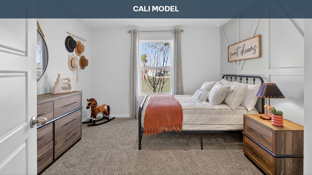 Representative furnished interior of a home built from the CALI by D.R. Horton in Canopy Oaks, Kingsland (Image 20). Representative furnished interior of a home built from the CALI by D.R. Horton in Canopy Oaks, Kingsland (Image 20).