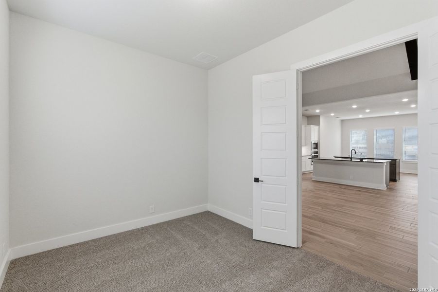 Spacious, unfurnished interior of a new home in Esperanza 50's, Boerne (Image 21). Spacious, unfurnished interior of a new home in Esperanza 50's, Boerne (Image 21).