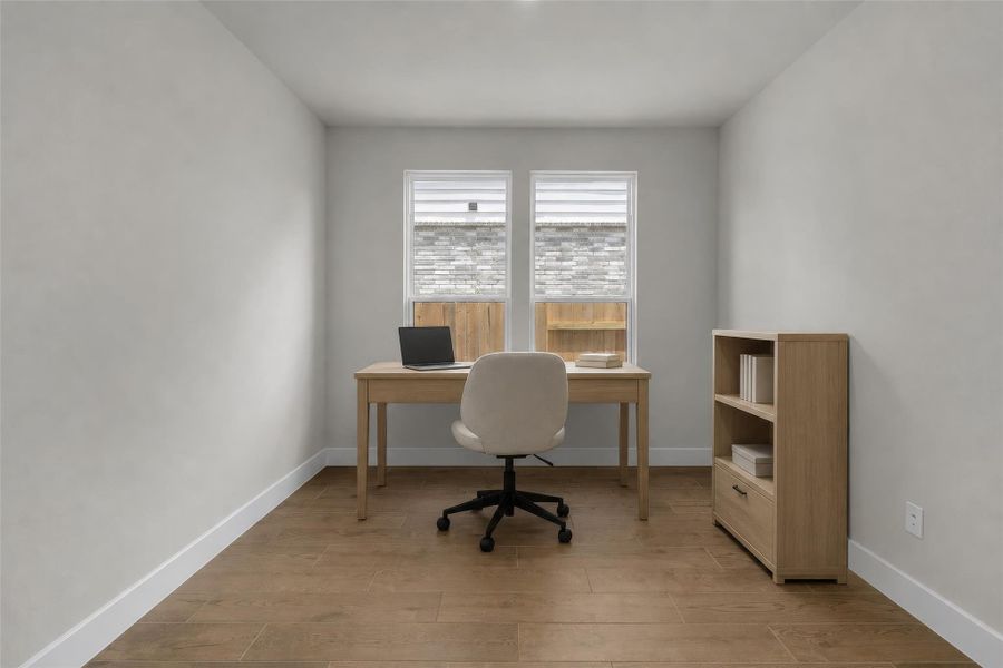 Furnished interior view inside a new home in Midline, Webster (Image 16).