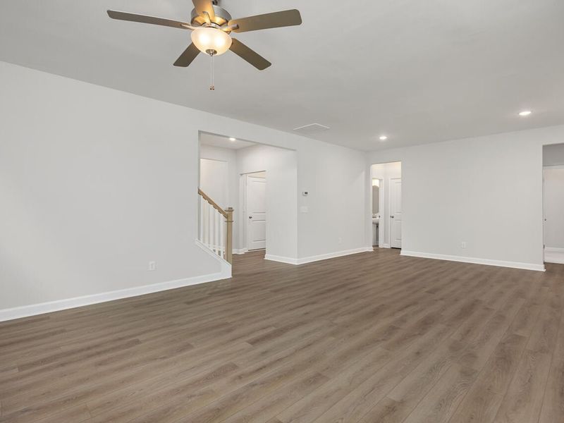 Spacious, unfurnished interior of a new home in Sage on North Main, Wake Forest (Image 18).