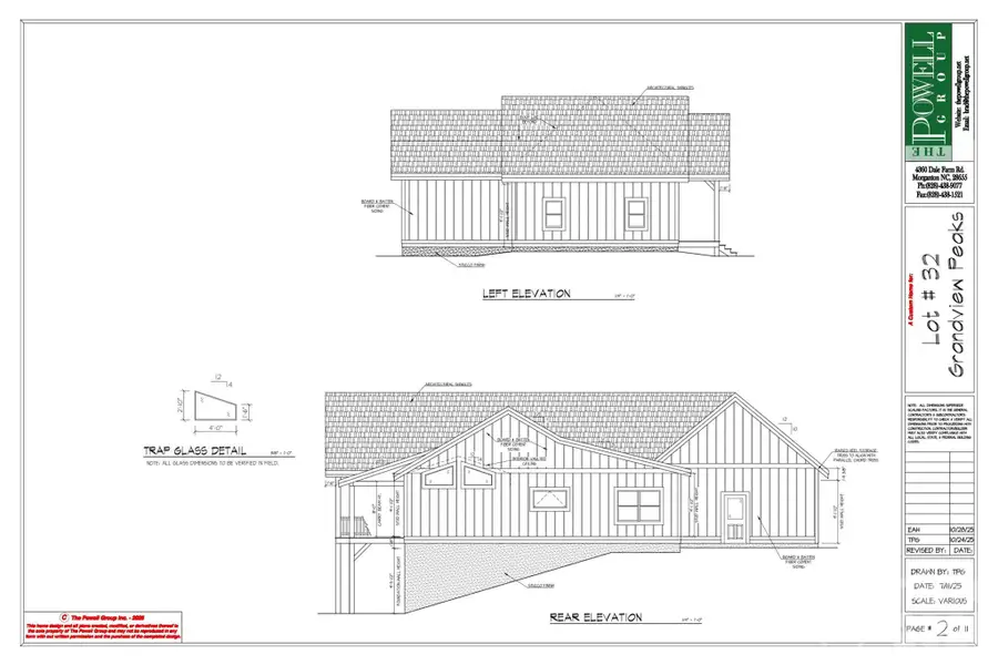 Side Elevation Drawing