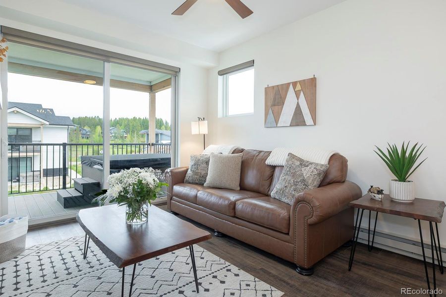 Furnished interior view inside a new home in , Fraser (Image 17).