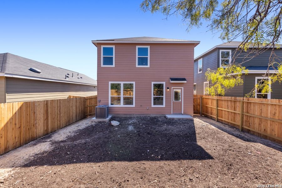 Exterior details and patio area of a home in Spanish Trails Villas, San Antonio (Image 21).