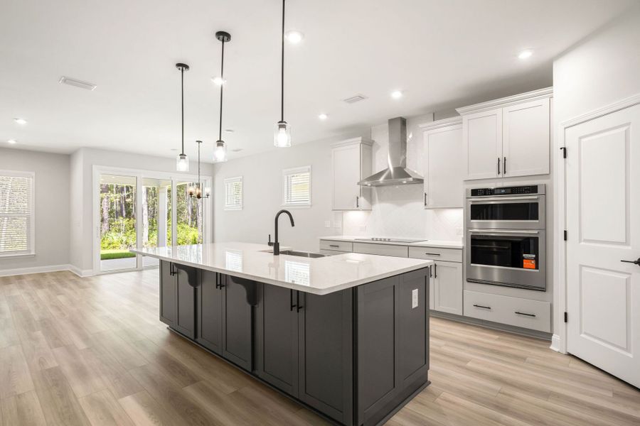 Furnished interior view inside a new home in Waterways, Richmond Hill (Image 11).