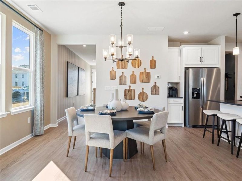 Furnished interior view inside a new home in Lake Shore, Winder (Image 7).