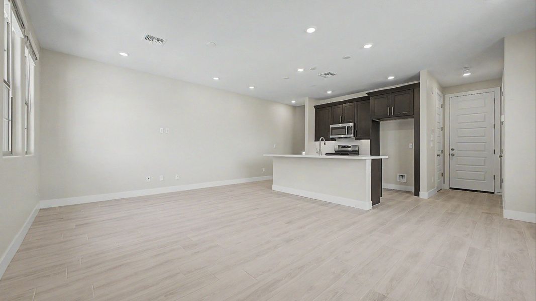 Furnished interior view inside a new home in Surprise City Center, Surprise (Image 22). Furnished interior view inside a new home in Surprise City Center, Surprise (Image 22).