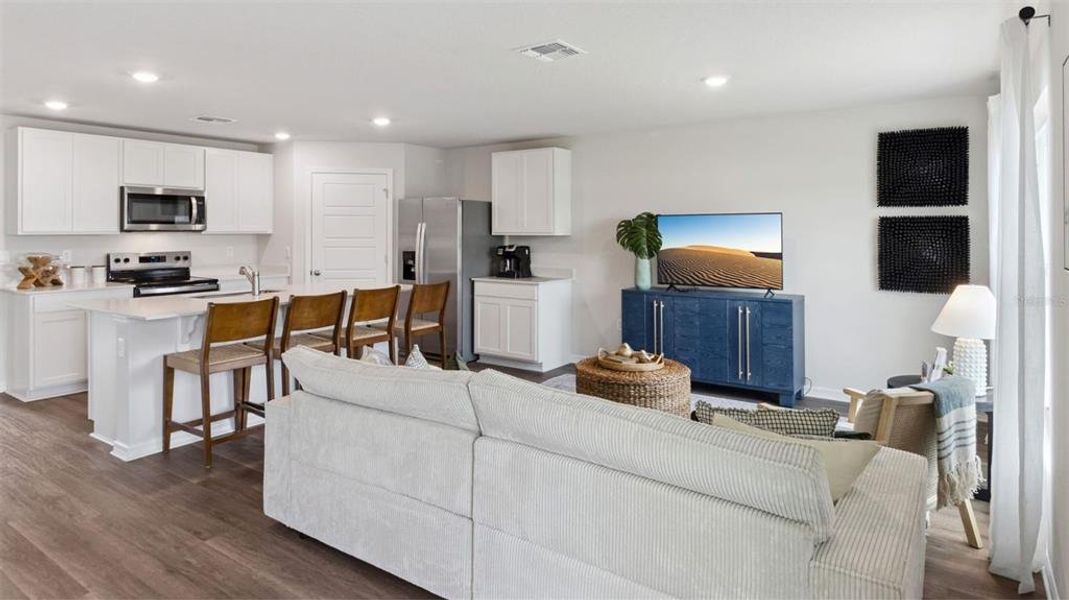 Furnished interior view inside a new home in , Deltona (Image 8).