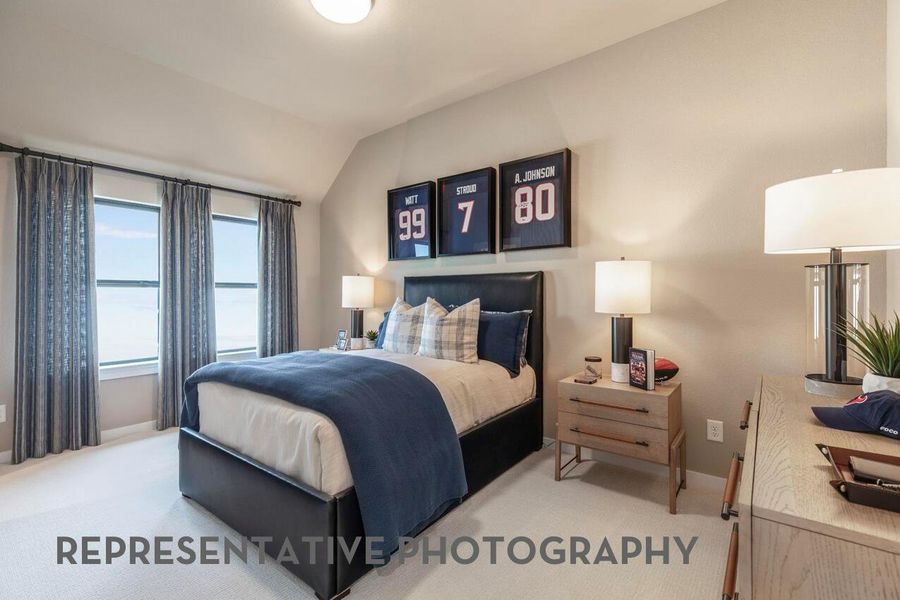 Furnished interior view inside a new home in Jordan Ranch, Fulshear (Image 34).