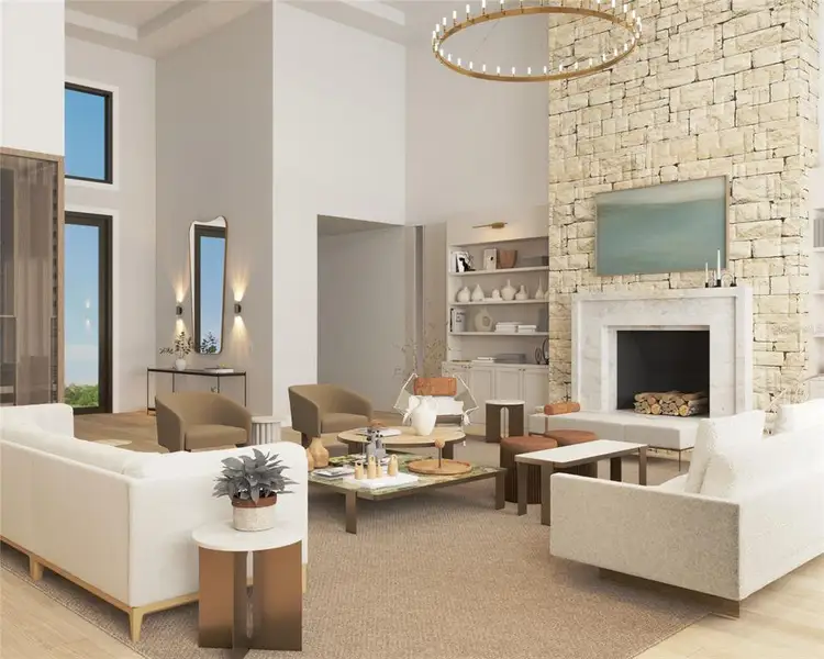 Furnished interior view inside a new home in , Montverde (Image 14). Furnished interior view inside a new home in , Montverde (Image 14).