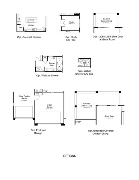 2D floor plan layout of this home in Combs Ranch, San Tan Valley, AZ (Image 4).
