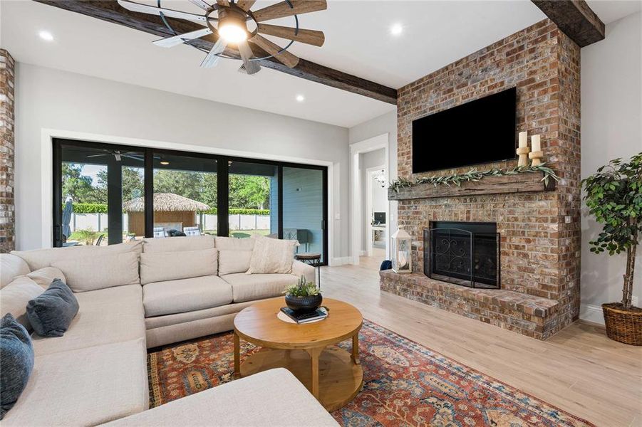 Furnished interior view inside a new home in , Ocala (Image 12).