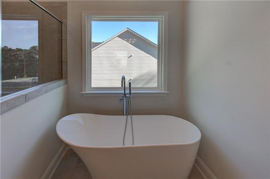 Close-up of interior finishes inside a home in , Conyers (Image 11).
