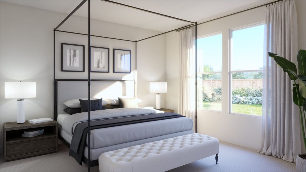 Representative furnished interior of a home built from the 4012 by Risewell Homes in Parkton Square, Kyle (Image 12).