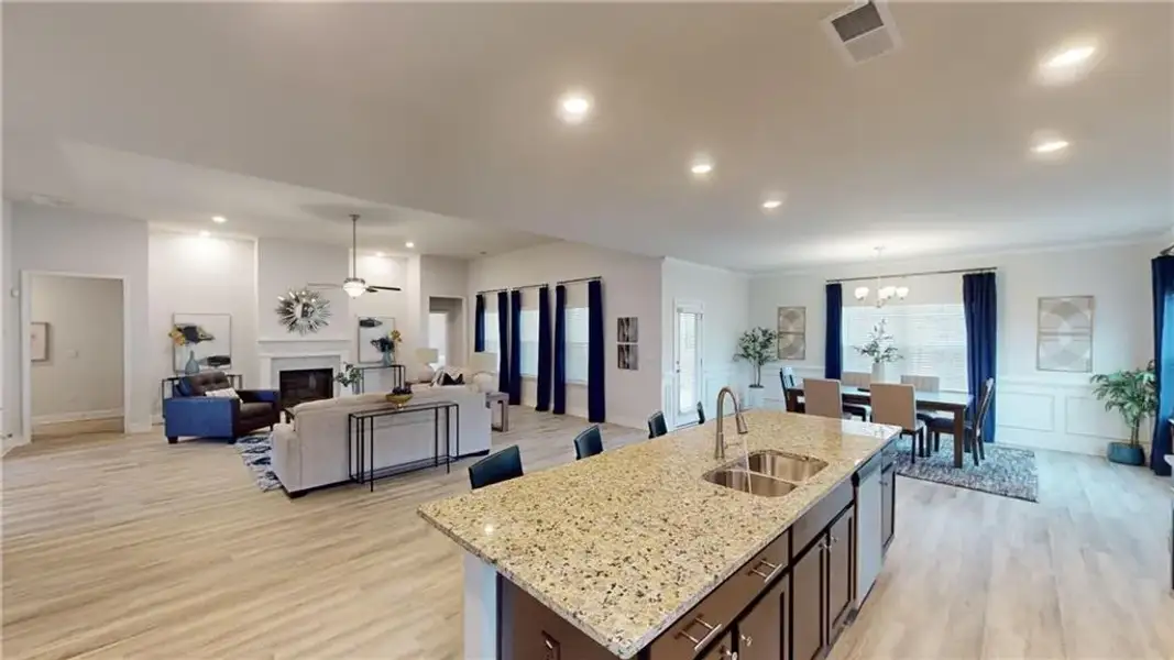 Furnished interior view inside a new home in , Griffin (Image 25). Furnished interior view inside a new home in , Griffin (Image 25).