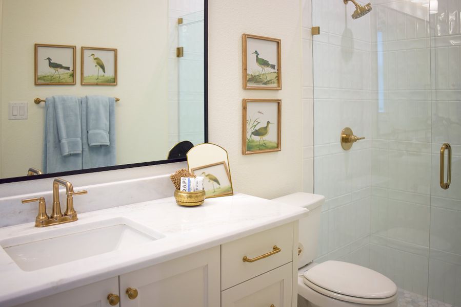 Representative furnished interior of a home built from the Benbrook - SH 4459 by Shaddock Homes in Grand Oaks at Green Meadows - 50', Celina (Image 45). Representative furnished interior of a home built from the Benbrook - SH 4459 by Shaddock Homes in Grand Oaks at Green Meadows - 50', Celina (Image 45).