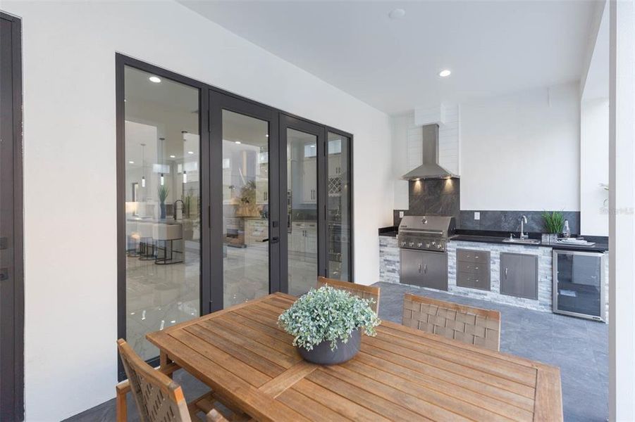 Furnished interior view inside a new home in , Tampa (Image 16). Furnished interior view inside a new home in , Tampa (Image 16).