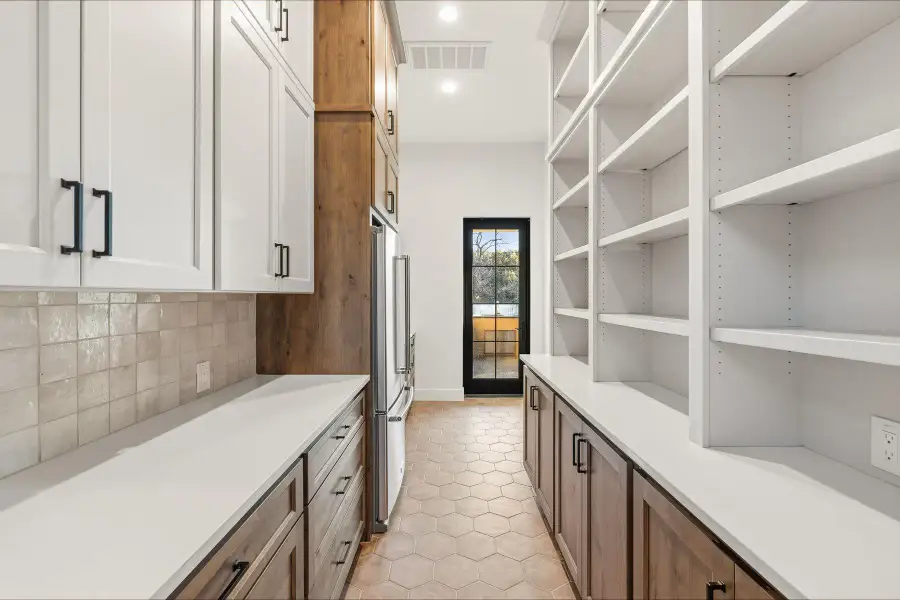 View of storage area