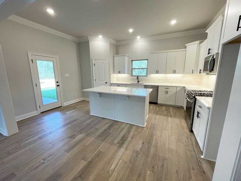 Furnished interior view inside a new home in Iron Rock, Cantonment (Image 3).