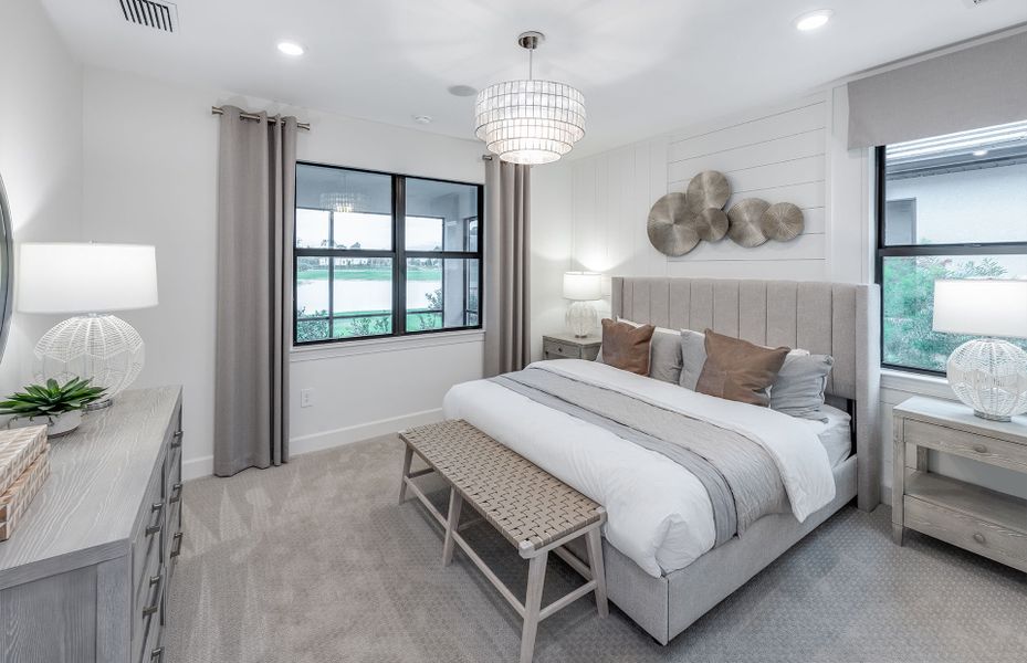 Owner's suite with abundant natural light