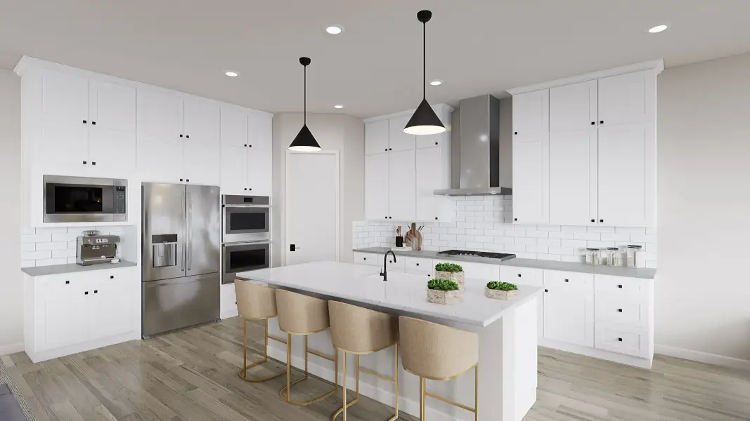 Furnished interior view inside a new home in Abel Ranch, Goodyear (Image 3).