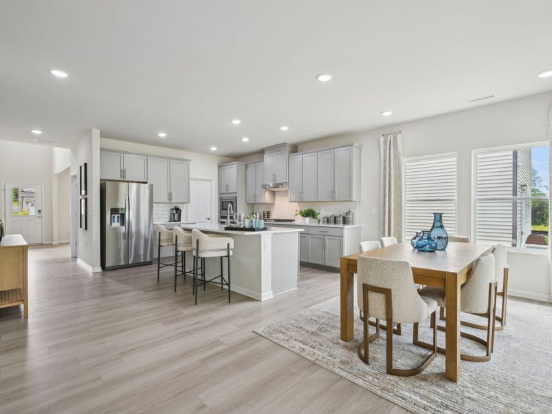 Furnished interior view inside a new home in Oak Manor - Signature Series, Garner (Image 8).