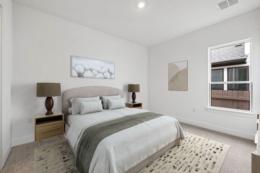 Furnished interior view inside a new home in Santa Rita Ranch, Liberty Hill (Image 17).