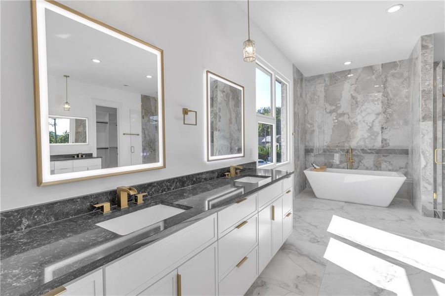 Furnished interior view inside a new home in , Lawrenceville (Image 15). Furnished interior view inside a new home in , Lawrenceville (Image 15).