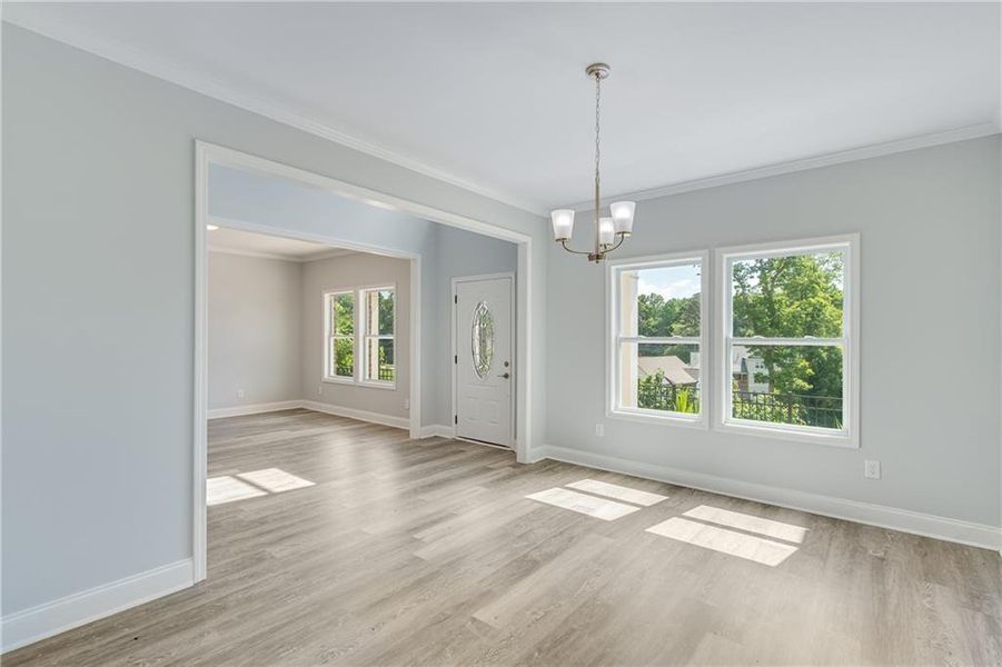 Spacious, unfurnished interior of a new home in , Gainesville (Image 48).