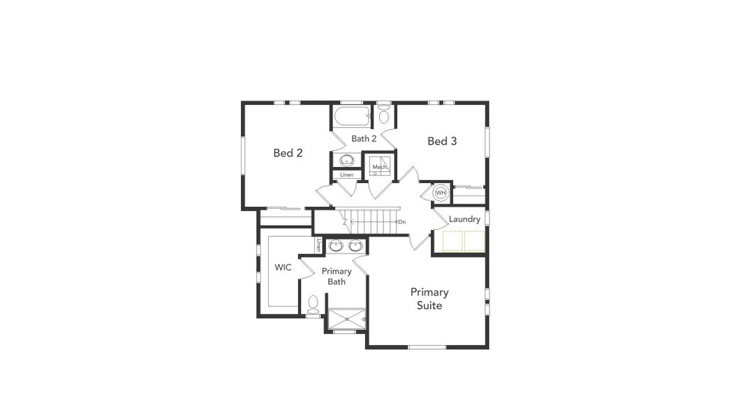 2D floor plan layout of this home in Green Valley Ranch, Aurora, CO (Image 2). 2D floor plan layout of this home in Green Valley Ranch, Aurora, CO (Image 2).