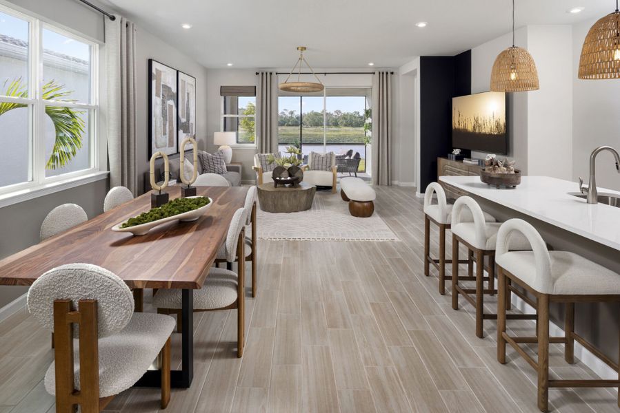 Representative furnished interior of a home built from the Brookstone by Mattamy Homes in Pasadena Ridge, Zephyrhills (Image 5). Representative furnished interior of a home built from the Brookstone by Mattamy Homes in Pasadena Ridge, Zephyrhills (Image 5).