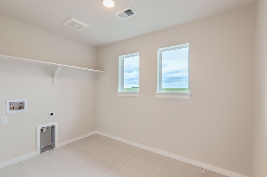 5901 Aspenglow Street laundry room