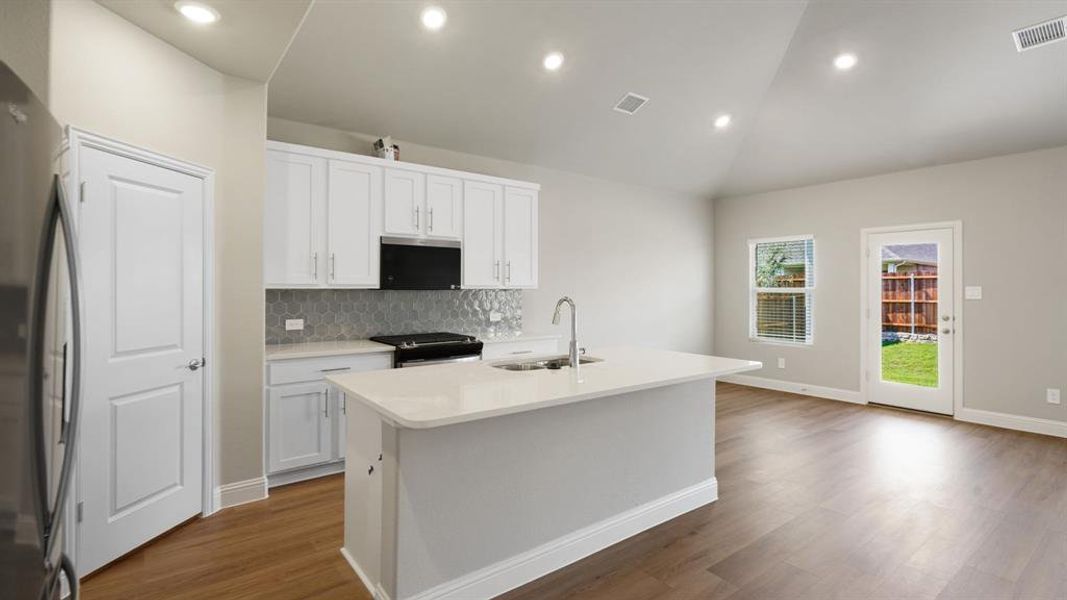 Photo is not of the actual home, but is an inspirational photo of builder’s model home and may depict options, furnishings, and/or decorator features that are not included.