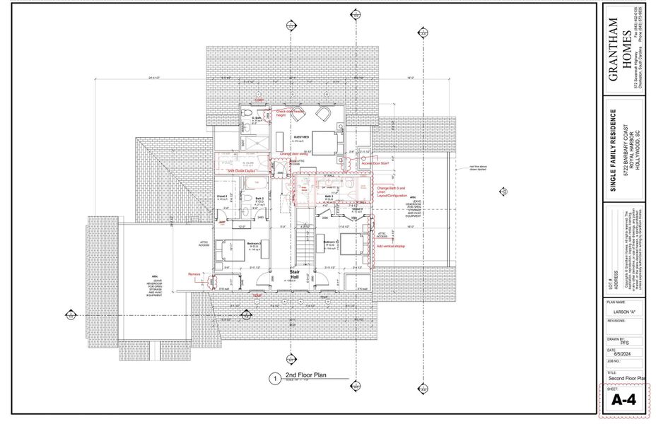 2D floor plan layout of this home in , Hollywood, SC (Image 6).