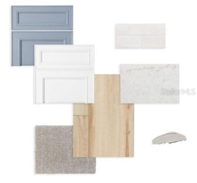 Sample of building materials used in homes in Oakfield at Mount Dora Cottage Series, Mount Dora (Image 38).