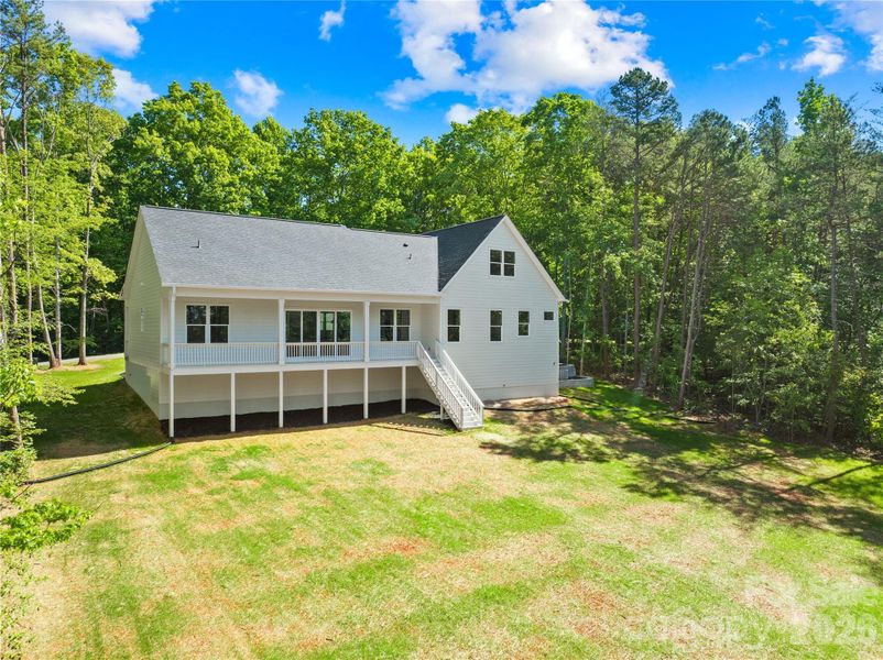 Exterior details and patio area of a home in , Statesville (Image 21).