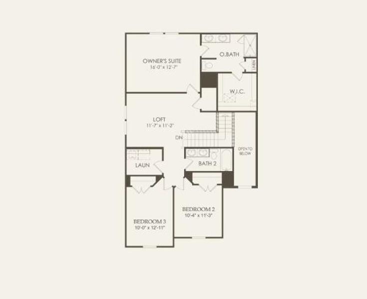 Pulte Homes, Camelia floor plan