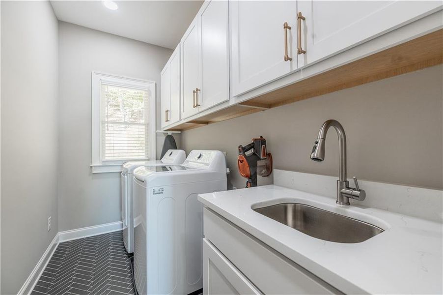 Furnished interior view inside a new home in , Powder Springs (Image 36).