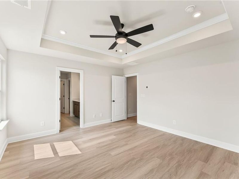 Spacious, unfurnished interior of a new home in The Village at Shallowford, Kennesaw (Image 12). Spacious, unfurnished interior of a new home in The Village at Shallowford, Kennesaw (Image 12).
