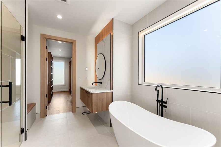 Furnished interior view inside a new home in , Cumming (Image 12).