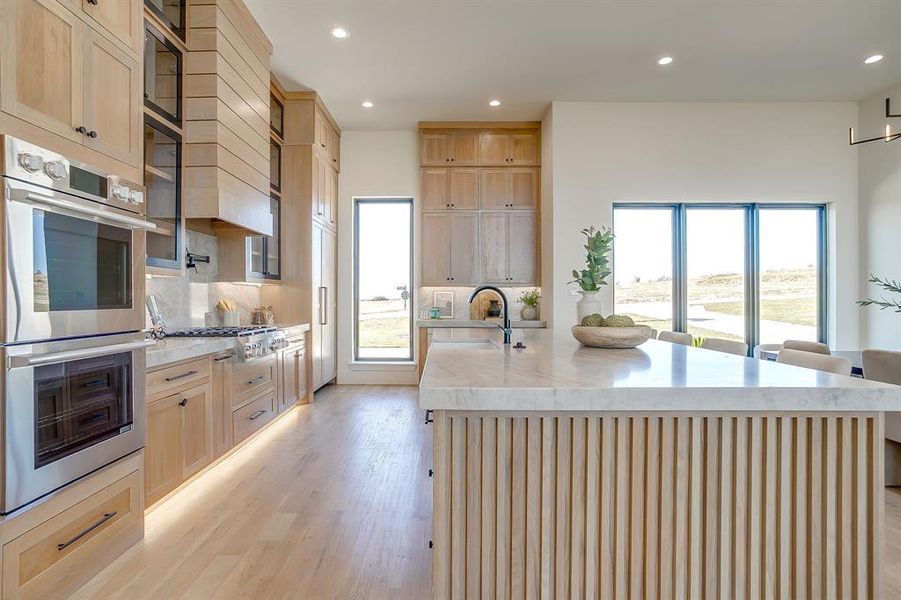 Furnished interior view inside a new home in , Weatherford (Image 33).