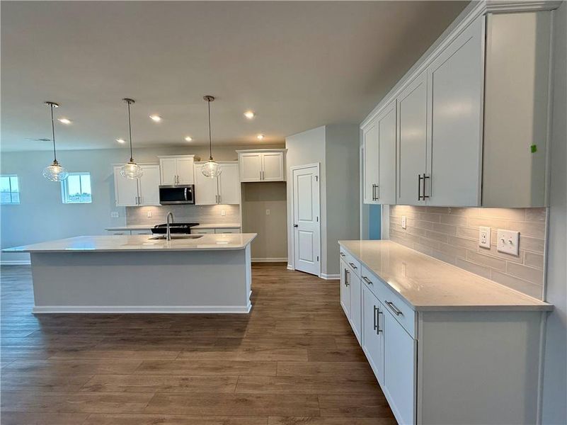 Furnished interior view inside a new home in Berkeley Mill, Cumming (Image 16).