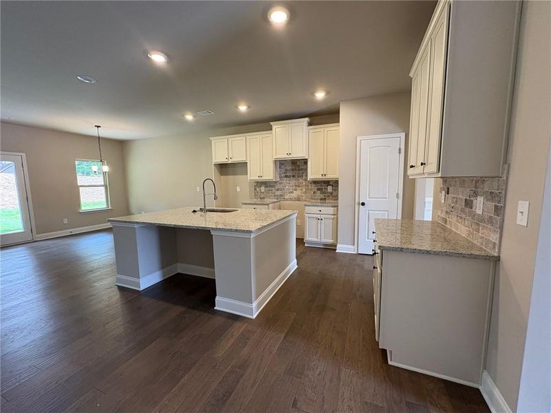 Furnished interior view inside a new home in , Grayson (Image 8).
