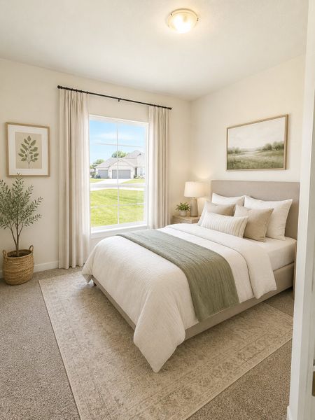 Furnished interior view inside a new home in Arbor Oaks, Boyd (Image 11).