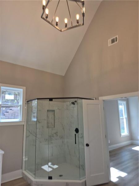 Close-up of interior finishes inside a home in , Gainesville (Image 21). Close-up of interior finishes inside a home in , Gainesville (Image 21).