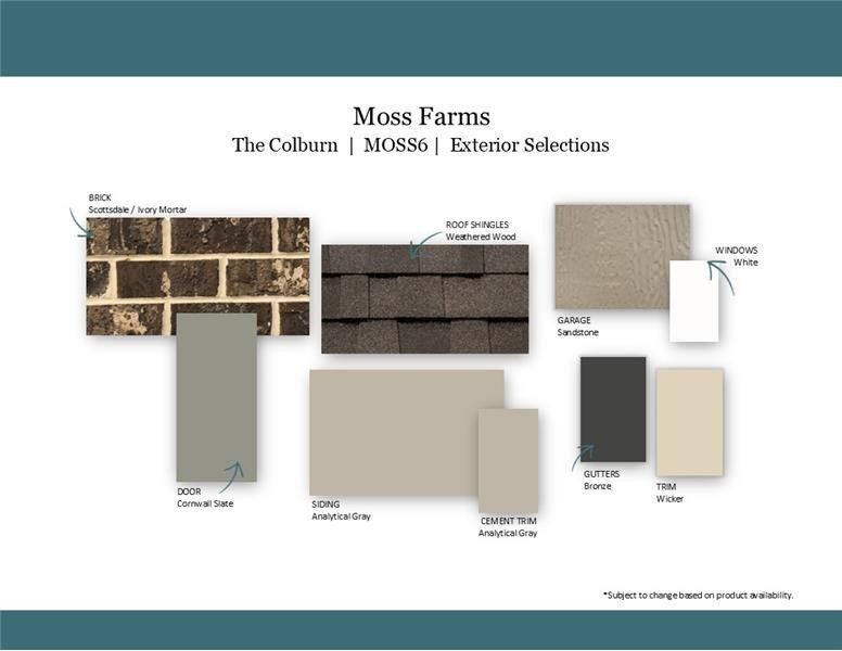 Sample of building materials used in homes in Moss Farm, White House (Image 47).