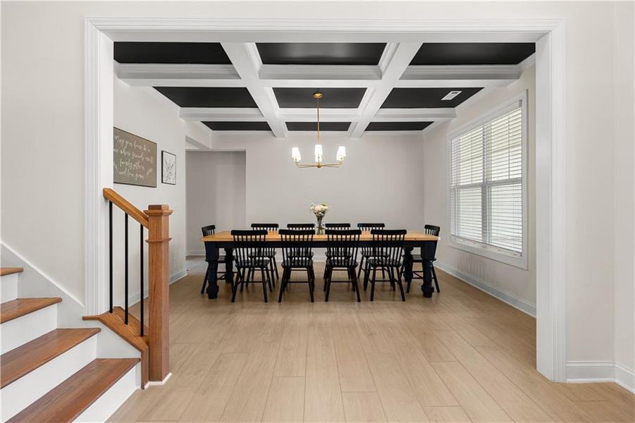 Furnished interior view inside a new home in , Winston (Image 62).