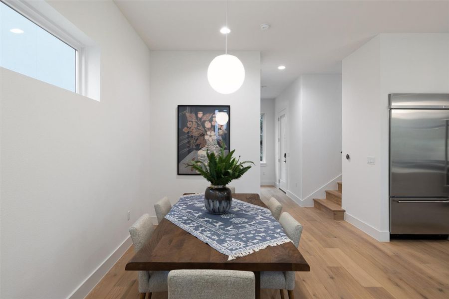 Furnished interior view inside a new home in , Austin (Image 33).