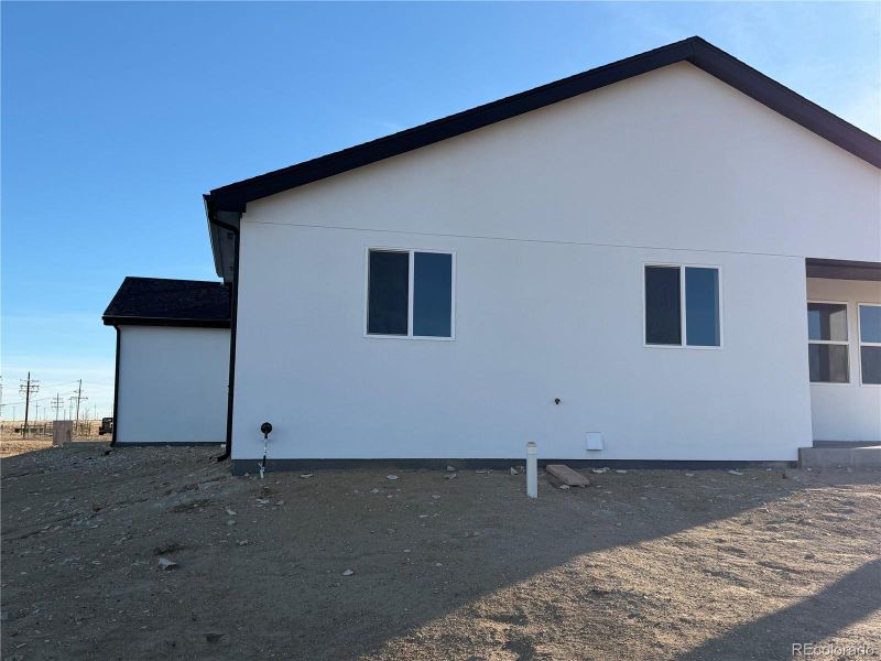 Exterior details and patio area of a home in , Pueblo (Image 3). Exterior details and patio area of a home in , Pueblo (Image 3).