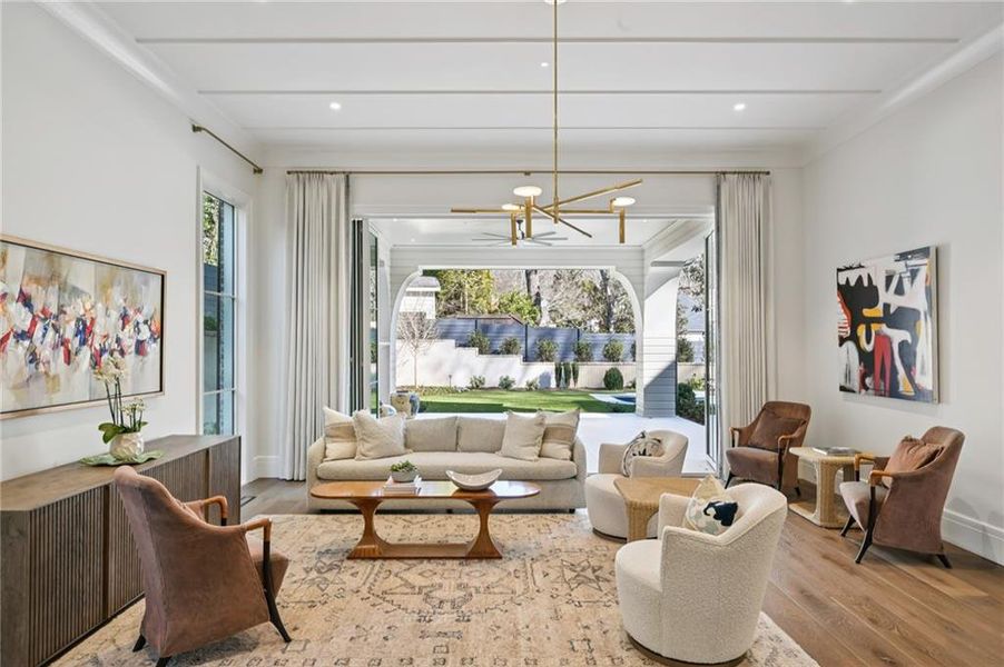 Furnished interior view inside a new home in , Atlanta (Image 49). Furnished interior view inside a new home in , Atlanta (Image 49).